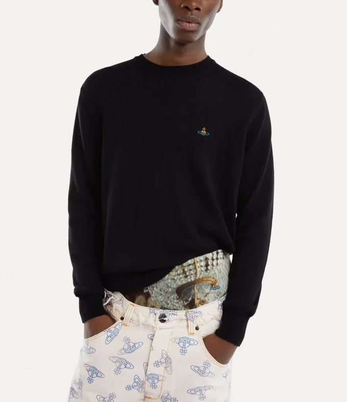 Alex tröja med rund hals