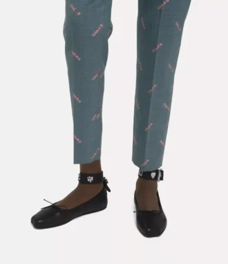 Bardot ballerinaskor