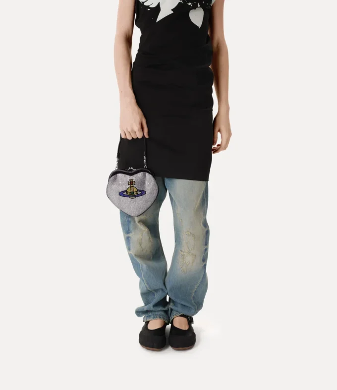 Belle Heart Frame-plånbok