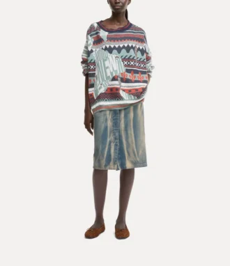 Broken Fair Isle-tröja