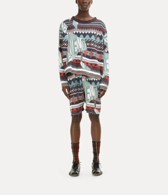 Broken Fair Isle-tröja