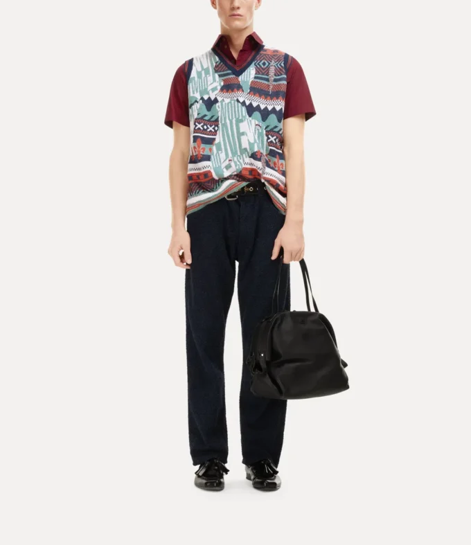 Broken Fair Isle-väst