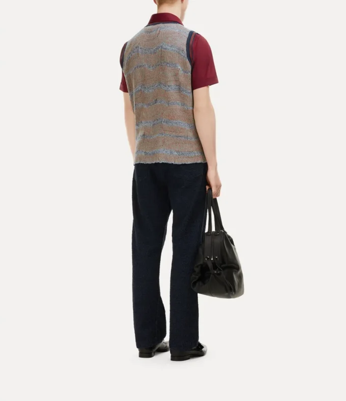 Broken Fair Isle-väst