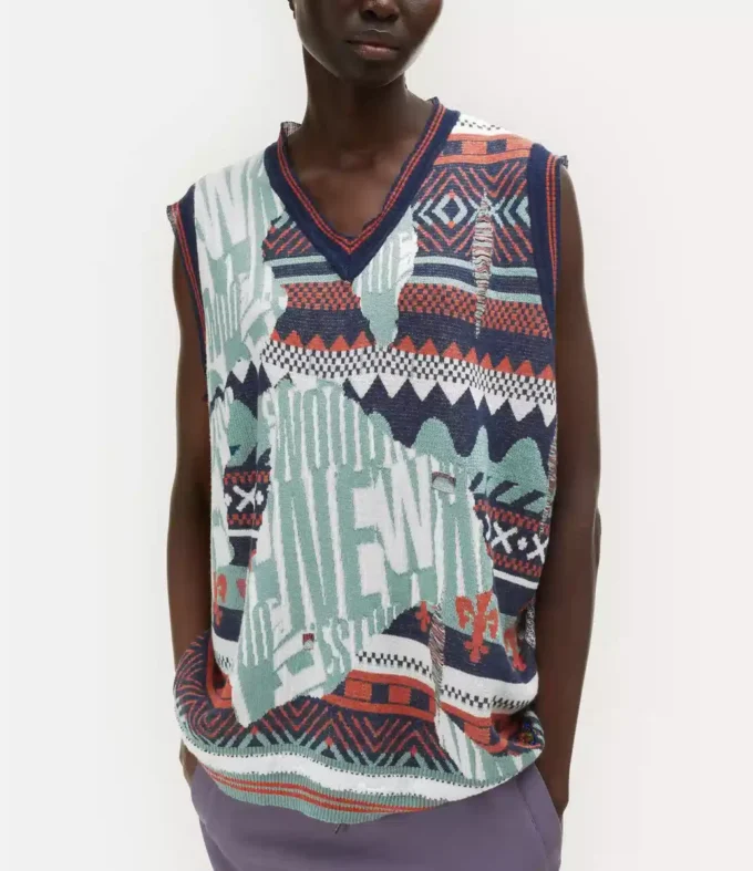 Broken Fair Isle-väst