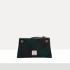 Liten platt zip-clutch