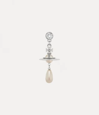 Man. Pearl Drop Single Earring