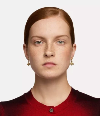 Mini Bas Relief Drop-örhängen