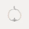 Mini Bas Relief Pearl-armband
