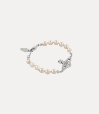 Mini Bas Relief Pearl-armband