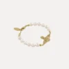 Mini Bas Relief Pearl-armband