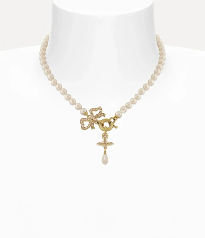 Rigoberta Pearl-halsband