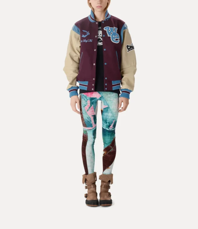 Worlds End Letterman-jacka